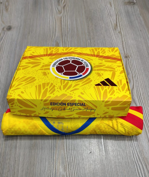 Camiseta Selección Colombia - Versión Jugador Premium + Caja de Lujo