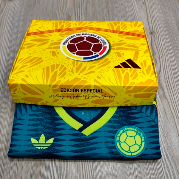 Camiseta Selección Colombia - Versión Jugador Premium + Caja de Lujo