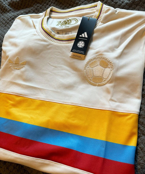 Camiseta Colombia Centenario - Versión Jugador Premium + Caja de Lujo